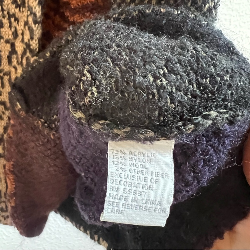 Curio boho knit mixed print cardigan jacket - Picture 7 of 9